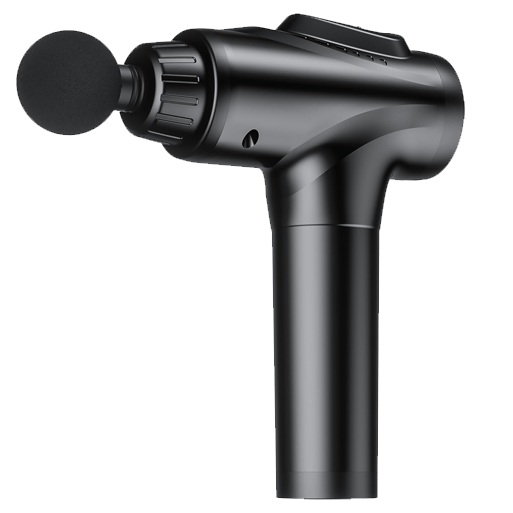 AYURA Massage Gun, Percussion Massager Gun with 30 Speed Levels & 9 Massage Heads, Handheld Electric Muscle Massager for Any Pain Relief, Gifts for Families and Friends (Black)